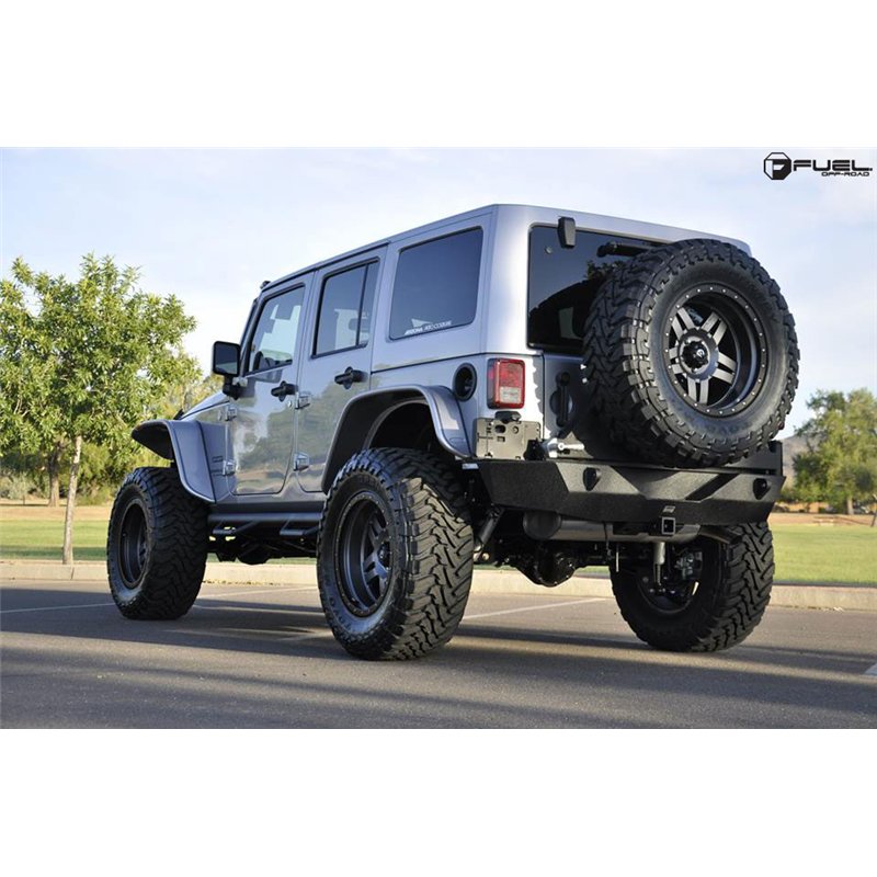 Fuel Off-Road | D558 ANZA 20x9.0 ET19 - MATTE GUN METAL BLACK BEAD RING