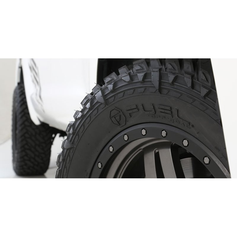 Fuel Off-Road | D558 ANZA 20x9.0 ET19 - MATTE GUN METAL BLACK BEAD RING