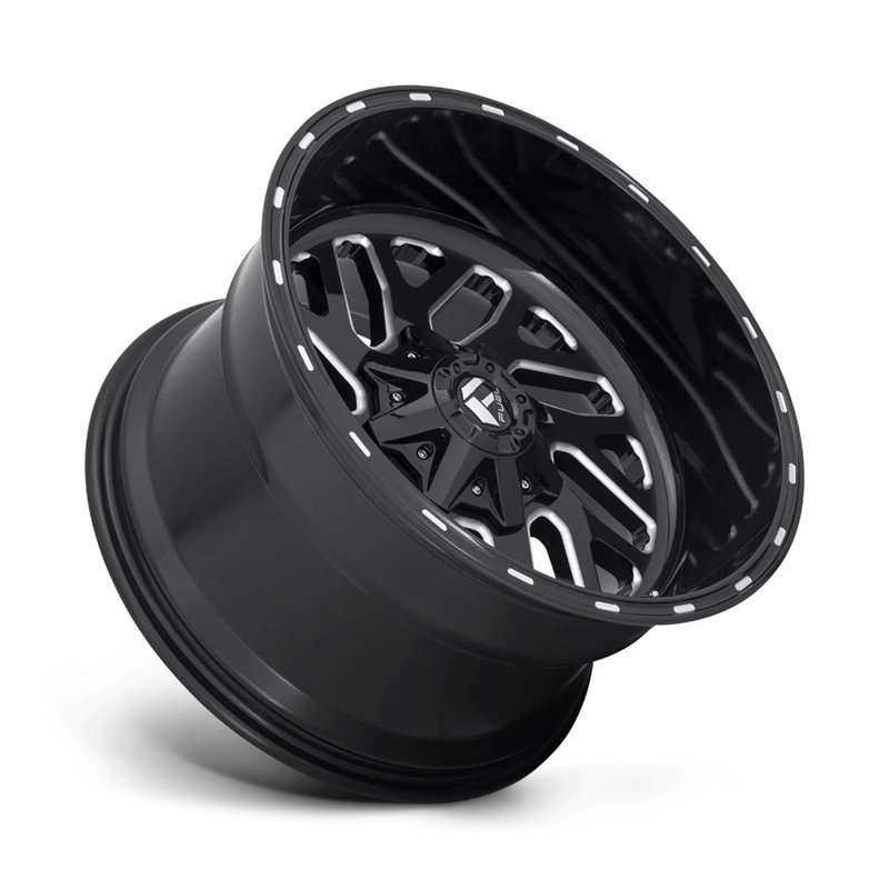 Fuel Off-Road | D581 TRITON 20x10.0 ET-18 - GLOSS BLACK MILLED