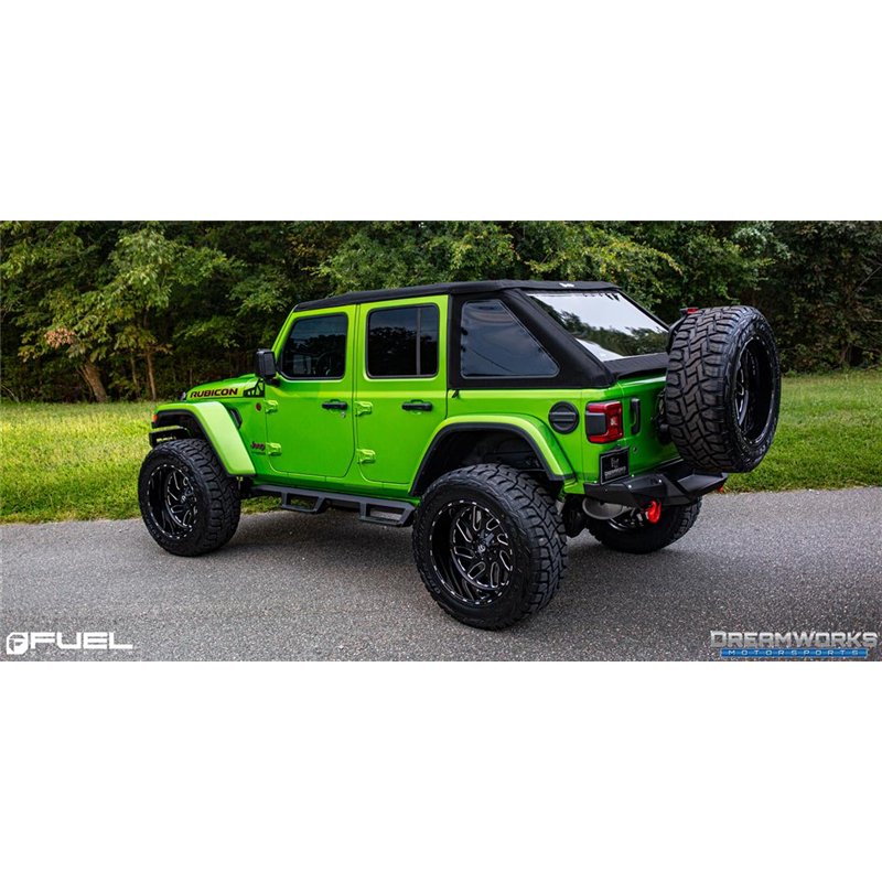Fuel Off-Road | D581 TRITON 20x10.0 ET-18 - GLOSS BLACK MILLED