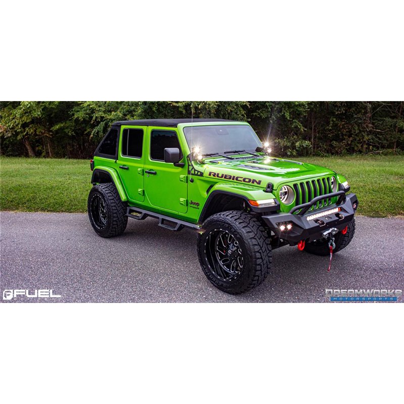 Fuel Off-Road | D581 TRITON 20x10.0 ET-18 - GLOSS BLACK MILLED