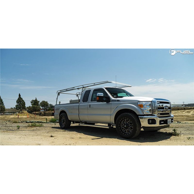 Fuel Off-Road | D581 TRITON 20x10.0 ET-18 - GLOSS BLACK MILLED