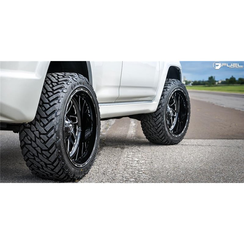 Fuel Off-Road | D581 TRITON 20x10.0 ET-18 - GLOSS BLACK MILLED