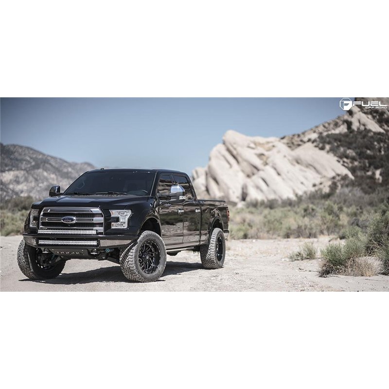 Fuel Off-Road | D581 TRITON 20x10.0 ET-18 - GLOSS BLACK MILLED