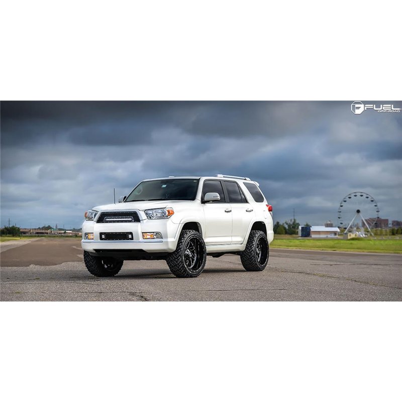 Fuel Off-Road | D581 TRITON 20x10.0 ET-18 - GLOSS BLACK MILLED