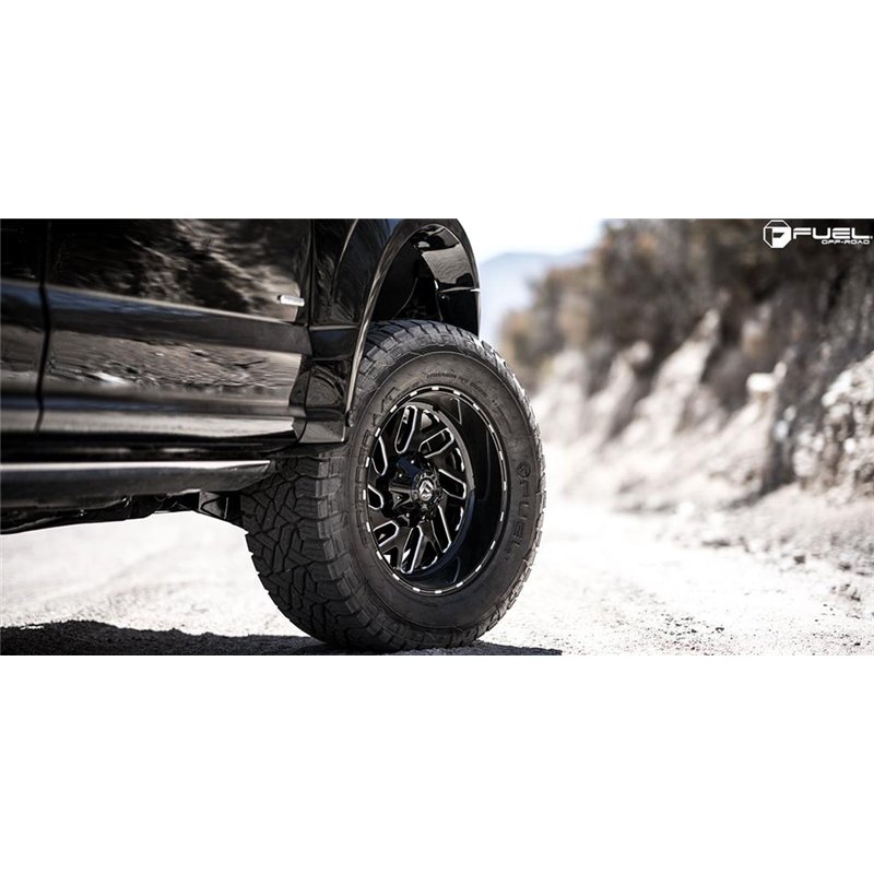 Fuel Off-Road | D581 TRITON 20x10.0 ET-18 - GLOSS BLACK MILLED