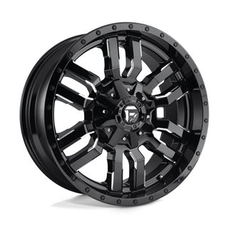 Fuel Off-Road | D595 SLEDGE 18x9.0 ET1 - GLOSS BLACK MILLED