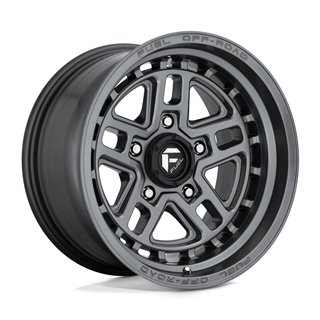 Fuel Off-Road | D668 NITRO 17x9.0 ET-12 - MATTE GUN METAL