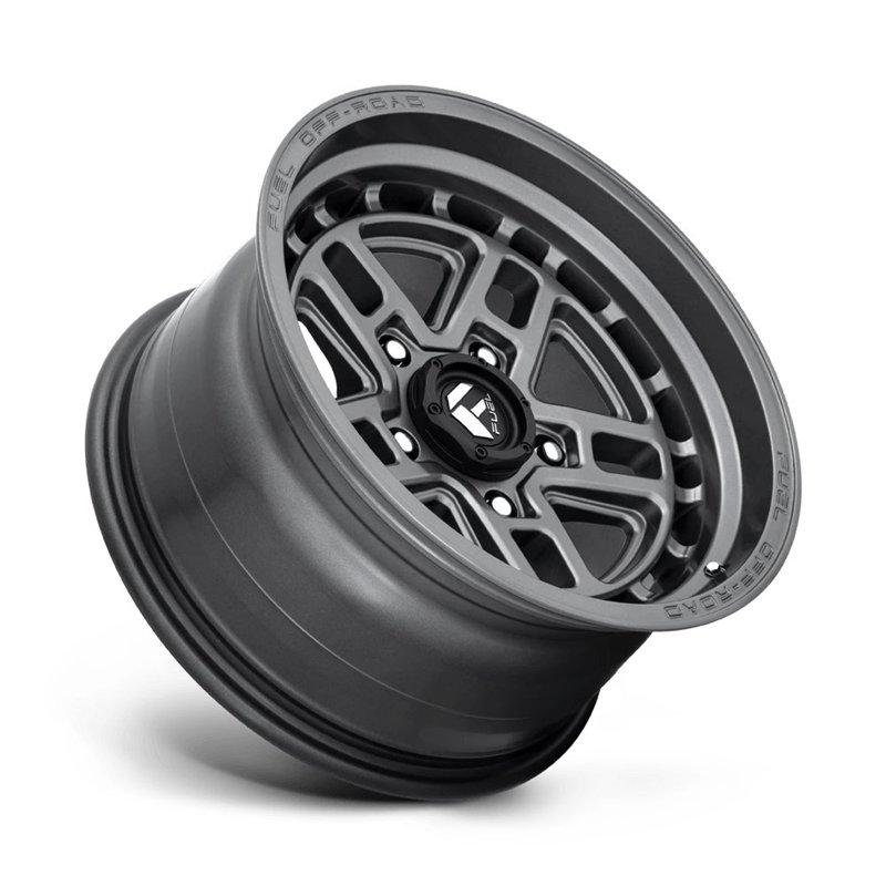 Fuel Off-Road | D668 NITRO 17x9.0 ET-12 - MATTE GUN METAL