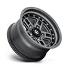 Fuel Off-Road | D668 NITRO 17x9.0 ET-12 - MATTE GUN METAL
