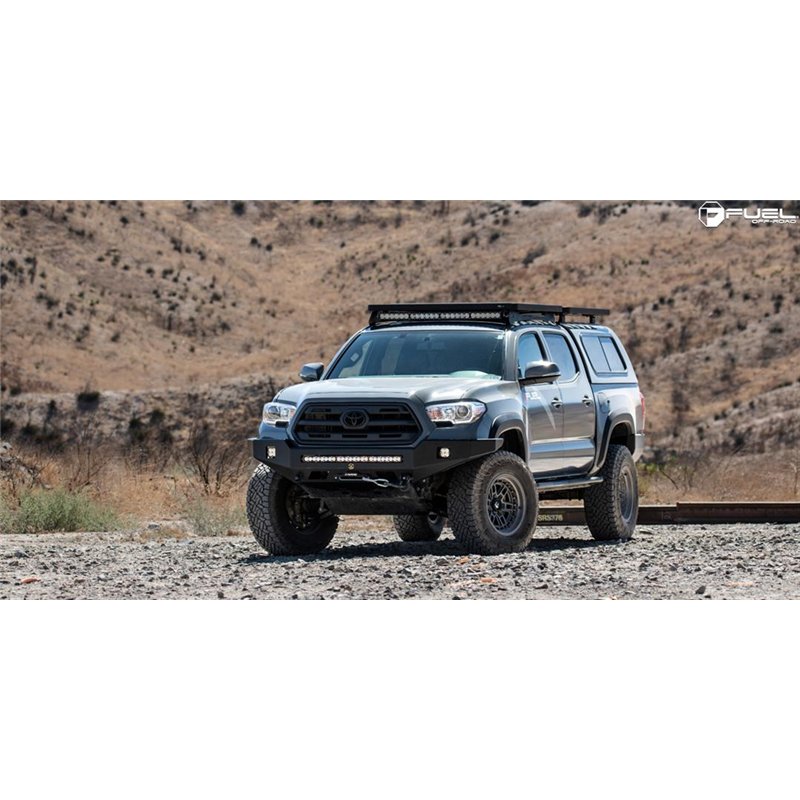 Fuel Off-Road | D668 NITRO 17x9.0 ET-12 - MATTE GUN METAL
