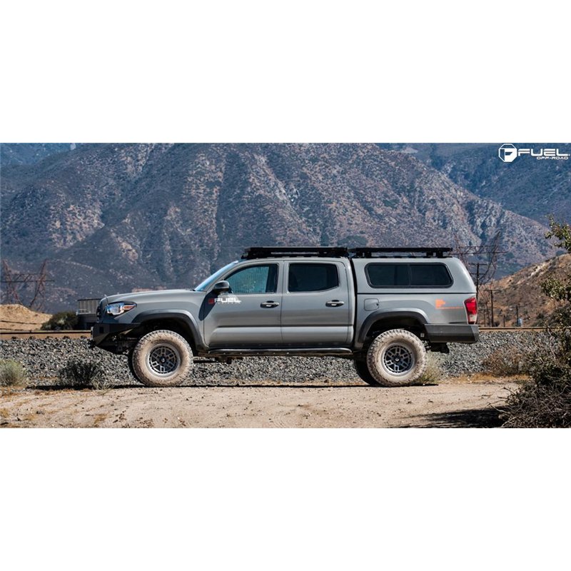 Fuel Off-Road | D668 NITRO 17x9.0 ET-12 - MATTE GUN METAL
