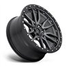 Fuel Off-Road | D680 REBEL 22x10.0 ET-13 - MATTE GUN METAL BLACK BEAD RING