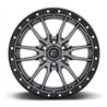 Fuel Off-Road | D680 REBEL 22x10.0 ET-13 - MATTE GUN METAL BLACK BEAD RING