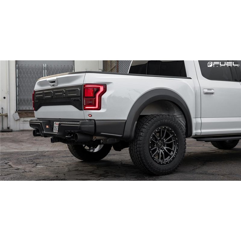 Fuel Off-Road | D680 REBEL 22x10.0 ET-13 - MATTE GUN METAL BLACK BEAD RING