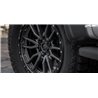 Fuel Off-Road | D680 REBEL 22x10.0 ET-13 - MATTE GUN METAL BLACK BEAD RING