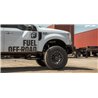 Fuel Off-Road | D680 REBEL 22x10.0 ET-13 - MATTE GUN METAL BLACK BEAD RING