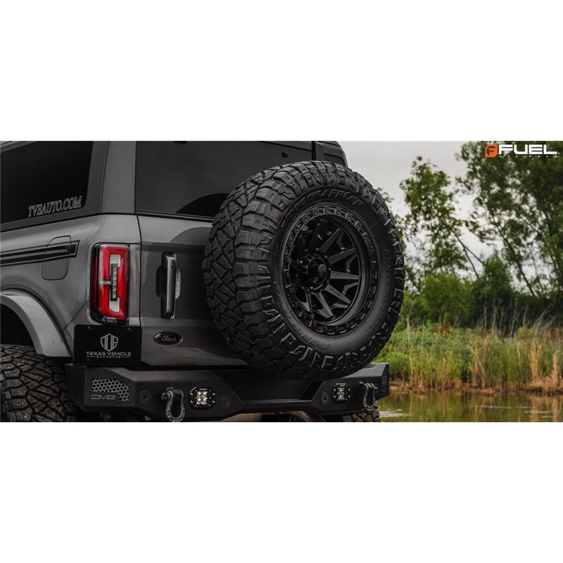 Fuel Off-Road | D694 COVERT 17x8.5 ET14 - MATTE BLACK