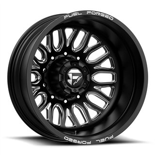 Fuel Off-Road | FF66 20x8.25 ET-202 - MATTE BLACK MILLED