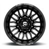 Fuel Off-Road | FF66 20x8.25 ET-202 - MATTE BLACK MILLED