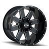 ION Wheels | Series 141 20X9.0 ET15 - Black With Natural Accents