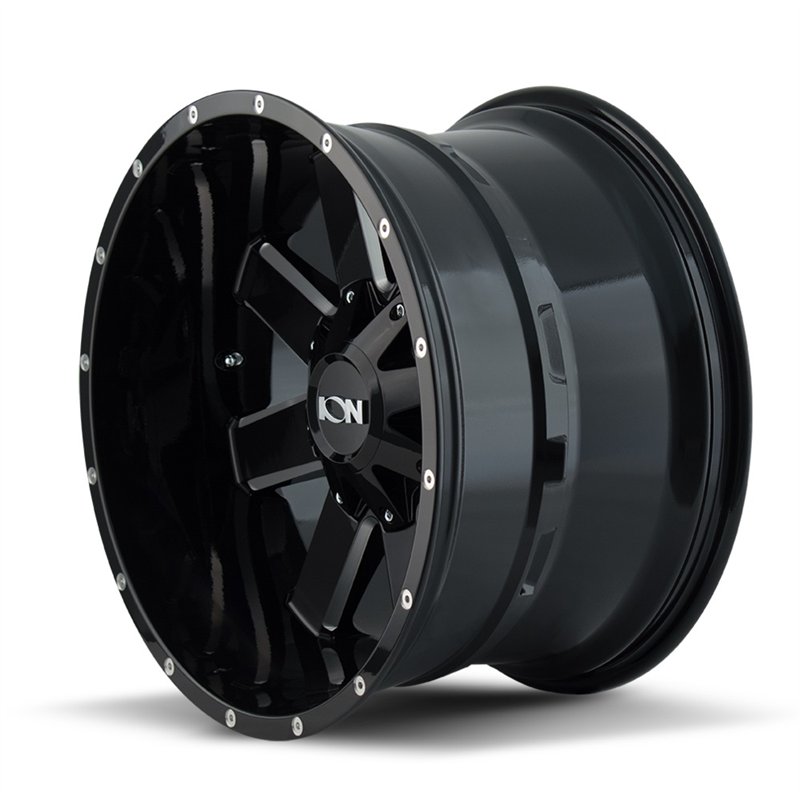 ION Wheels | Series 141 20X9.0 ET15 - Black With Natural Accents
