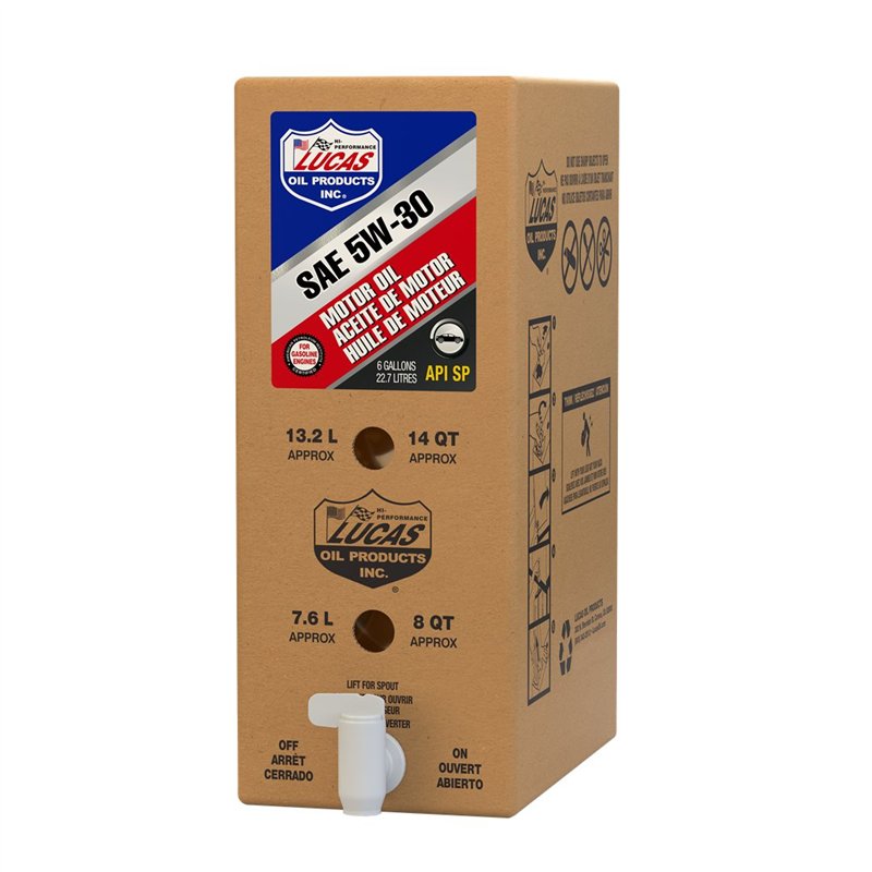 Lucas Oil | Engine Oil (6 Gallon/7.6Litres) - 5W30