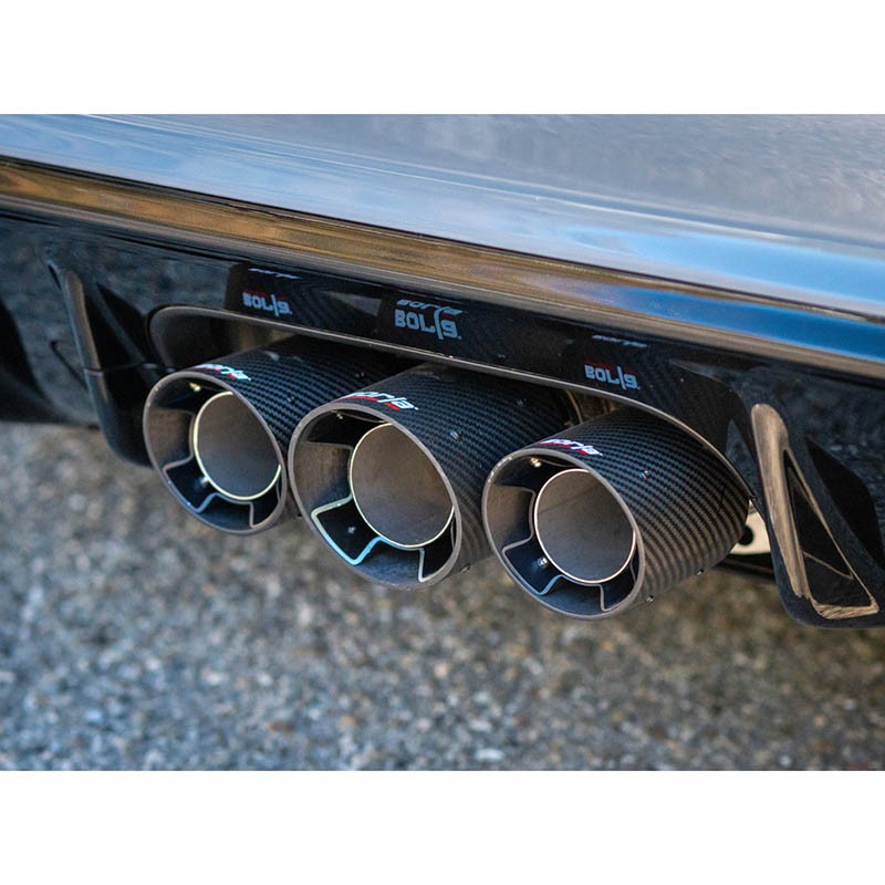 Borla | Cat-Back Exhaust ATAK , Chrome Black Tips - Civic 2.0T 2023-2025