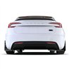 RallyArmor | Black UR Mud Flap White Logo - Tesla Model 3 Highland / Performance 2024-2025