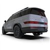 RallyArmor | Black UR Mud Flap Dark Grey Logo - Santa Fe / XRT 2024-2025