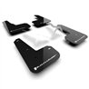 RallyArmor | Black UR Mud Flap White Logo - Integra Type S 2023-2025