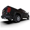 RallyArmor | Black UR Mud Flap Metallic Black Logo - Sierra 1500 AT4 2019-2025