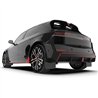 RallyArmor | Black UR Mud Flap Metallic Black Logo - Ioniq 5 N 2025