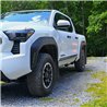 RallyArmor | Black UR Mud Flap White Logo - Tacoma 2024-2025