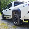 RallyArmor | Black UR Mud Flap White Logo - Tacoma 2024-2025