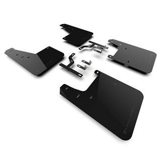 RallyArmor | Black UR Mud Flap Metallic Black Logo - Sequoia 2023-2025