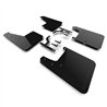 RallyArmor | Black UR Mud Flap Metallic Black Logo - Sequoia 2023-2025