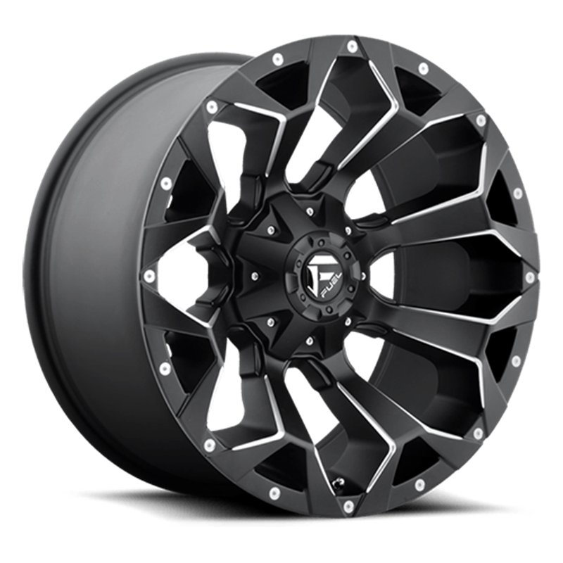 Fuel Off-Road | D546 ASSAULT 20x10.0 ET-22 - MATTE BLACK MILLED