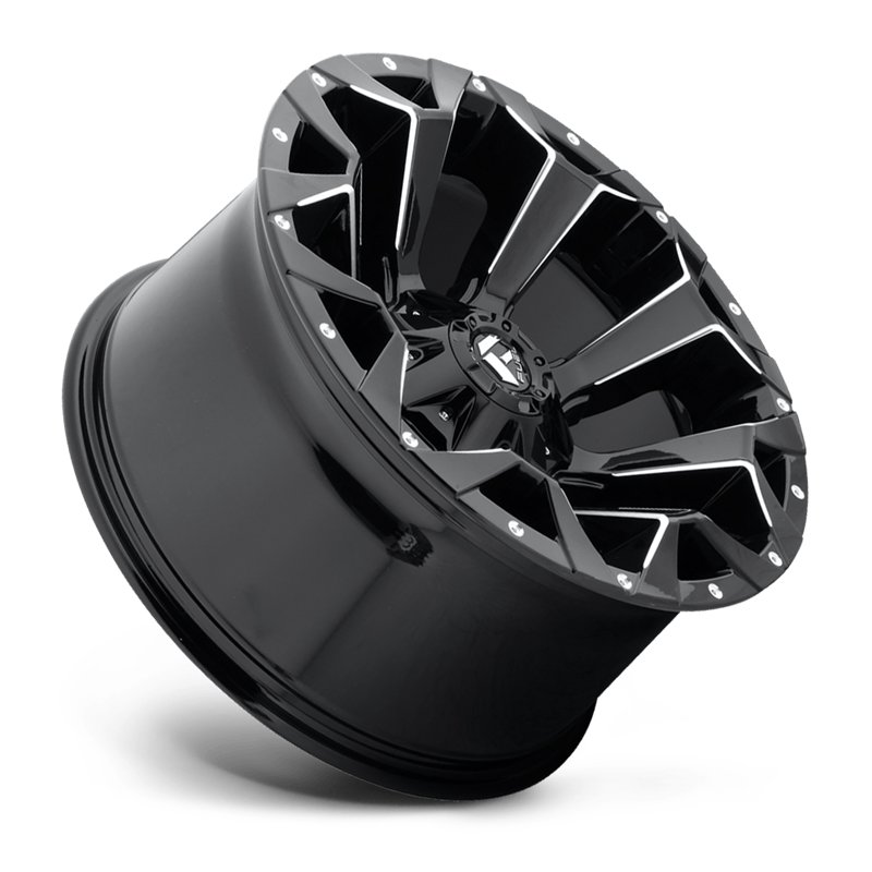Fuel Off-Road | D546 ASSAULT 20x10.0 ET-22 - MATTE BLACK MILLED
