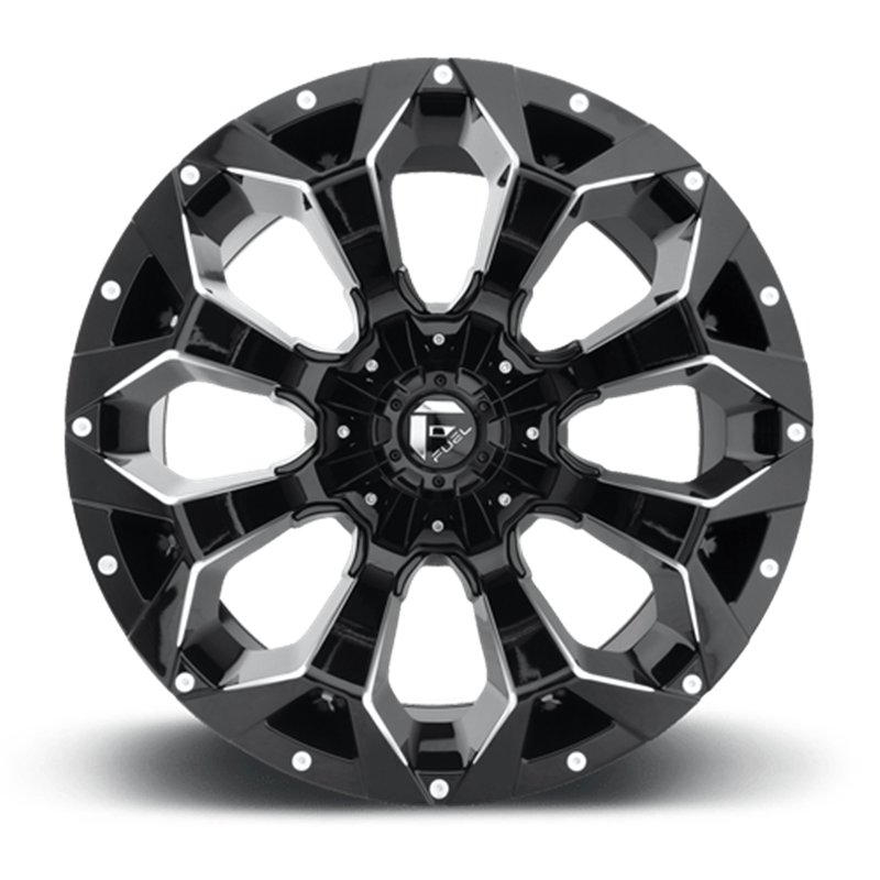 Fuel Off-Road | D576 ASSAULT 20x9.0 ET19 - GLOSS BLACK MILLED