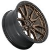 Fuel Off-Road | D681 REBEL 17x9.0 ET-12 - MATTE BRONZE BLACK BEAD RING