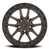 Fuel Off-Road | D681 REBEL 17x9.0 ET-12 - MATTE BRONZE BLACK BEAD RING