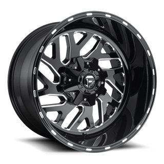 Fuel Off-Road | D581 TRITON 20x9.0 ET1 - GLOSS BLACK MILLED