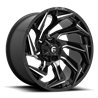 Fuel Off-Road | D753 REACTION 18x9.0 ET-12 - GLOSS BLACK MILLED