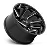 Fuel Off-Road | D753 REACTION 18x9.0 ET-12 - GLOSS BLACK MILLED