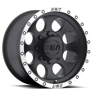 Mickey Thompson | Classic Baja Lock  15x10.0 ET-45 - Matte Black / Machined Simulated Beadlock
