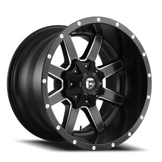 Fuel Off-Road | D538 MAVERICK 20x9.0 ET1 - MATTE BLACK MILLED