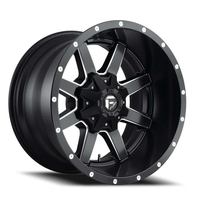 Fuel Off-Road | D538 MAVERICK 20x9.0 ET1 - MATTE BLACK MILLED