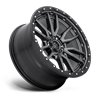 Fuel Off-Road | D680 REBEL 20x9.0 ET1 - MATTE GUN METAL BLACK BEAD RING