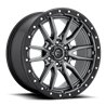 Fuel Off-Road | D680 REBEL 20x9.0 ET20 - MATTE GUN METAL BLACK BEAD RING